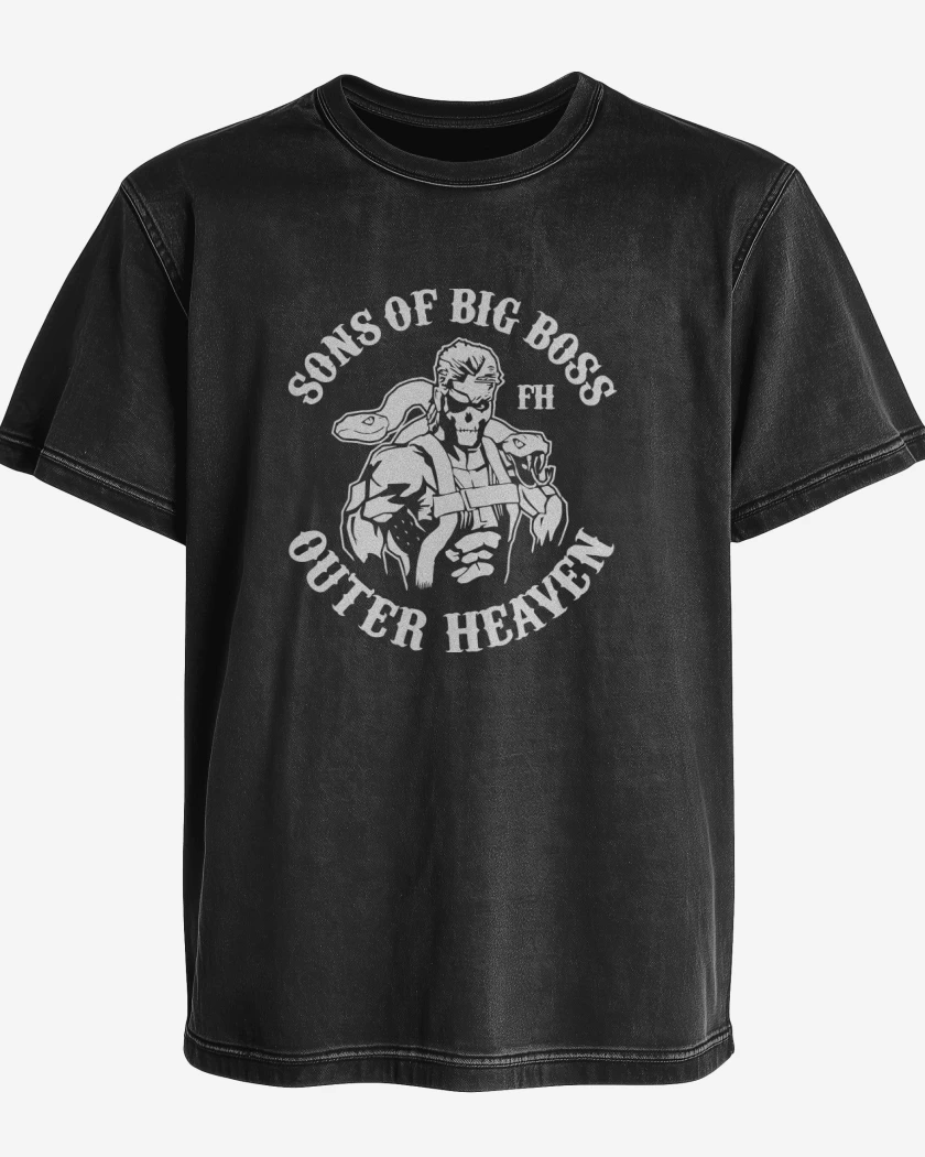Polera desgastada Sons of Big Boss