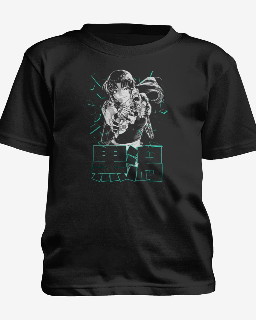 Polera de niño Negro de Revy