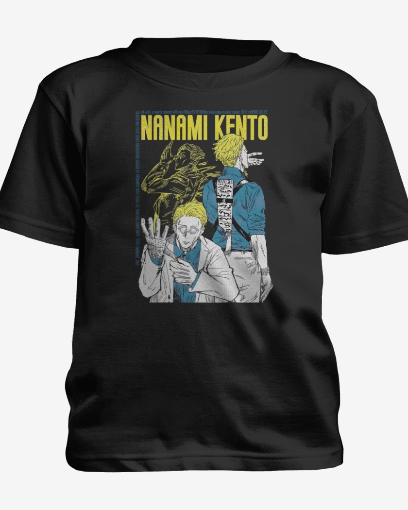 Polera de niño Negro de Kento Nanami