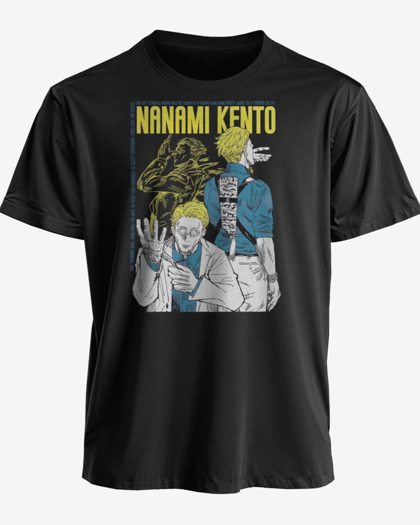 Polera premium Negro de Kento Nanami