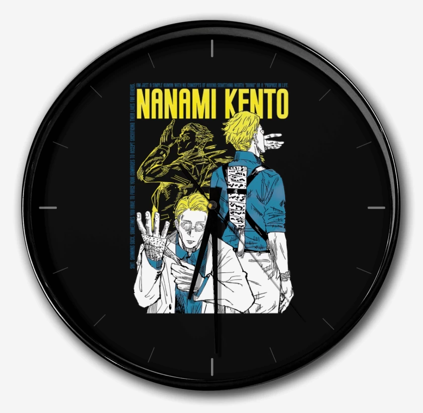 Reloj Negro de Kento Nanami
