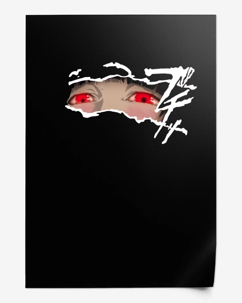 Print Negro de Yumeko Kakegurui