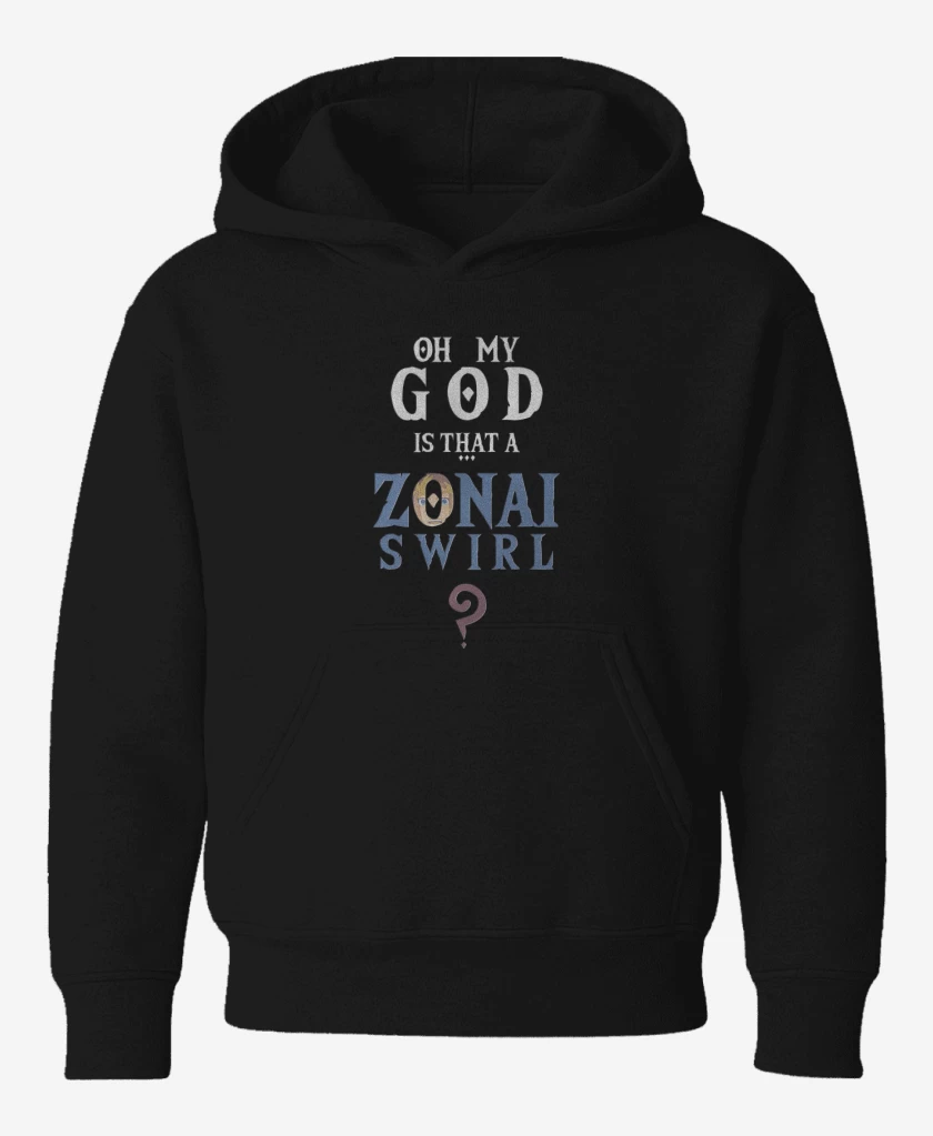 Poleron de niño Negro de OMG Zonai