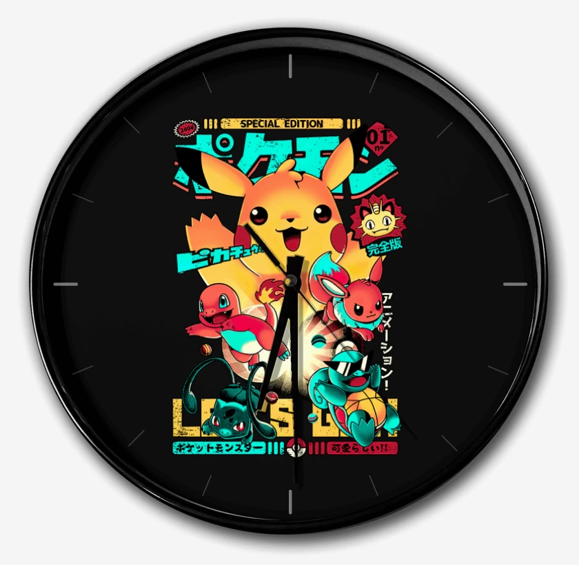 Reloj Negro de Pokemon special edition