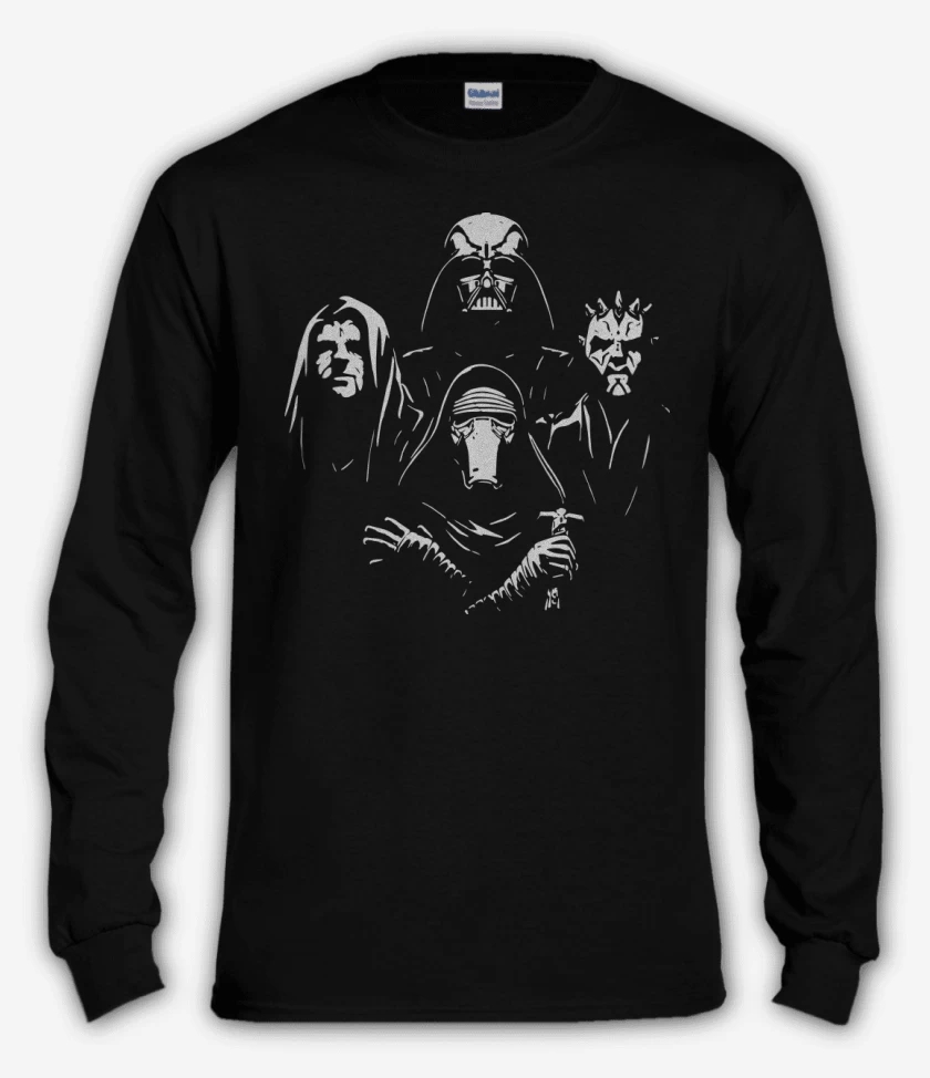 Polera manga larga Negro de Darkside Rhapsody