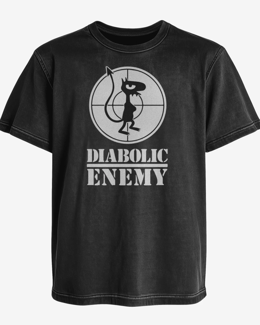 Polera desgastada Diabolic Enemy