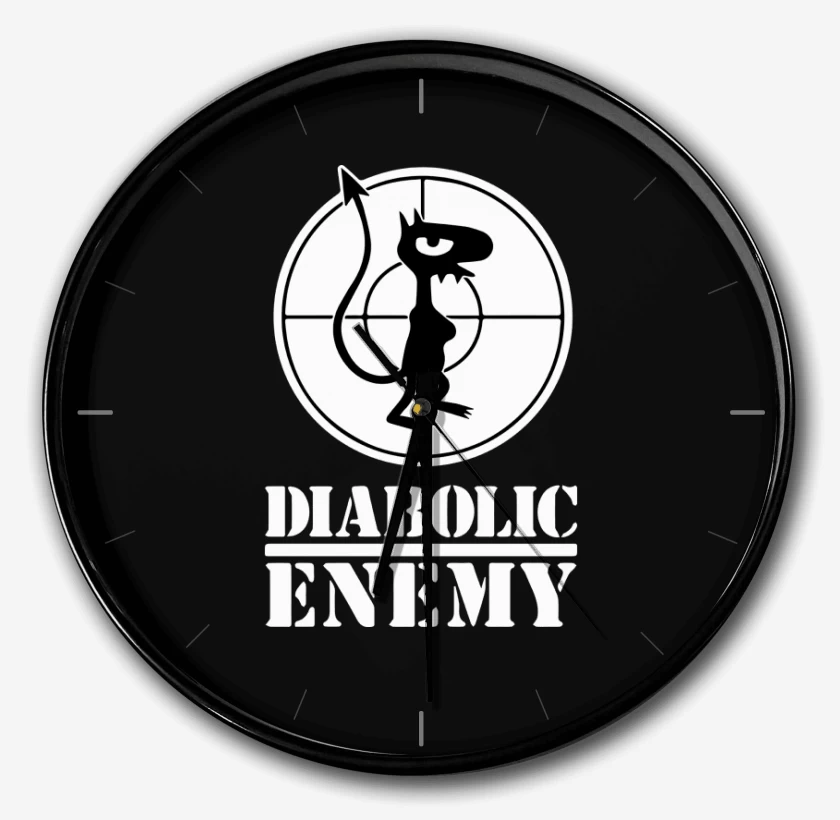 Reloj Negro de Diabolic Enemy