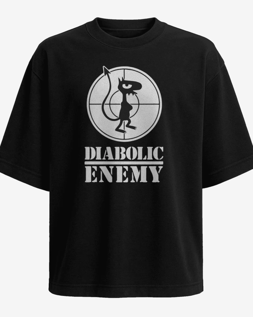 Polera Oversize Diabolic Enemy