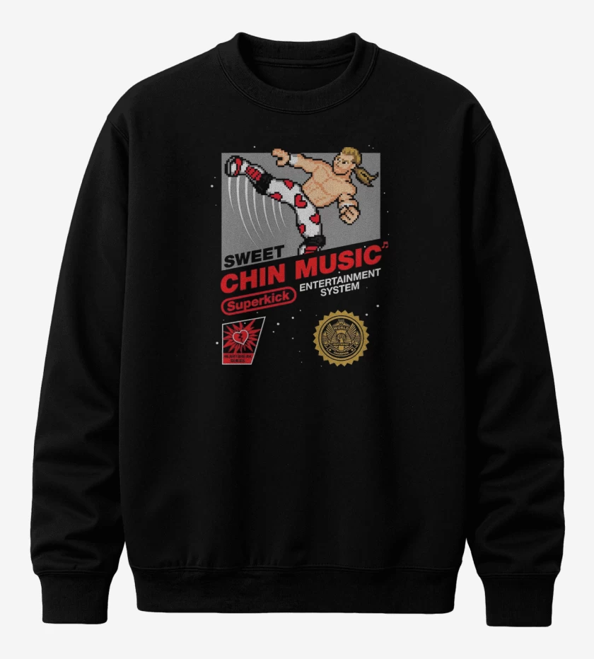 Poleron polo Negro de Sweet Chin Music