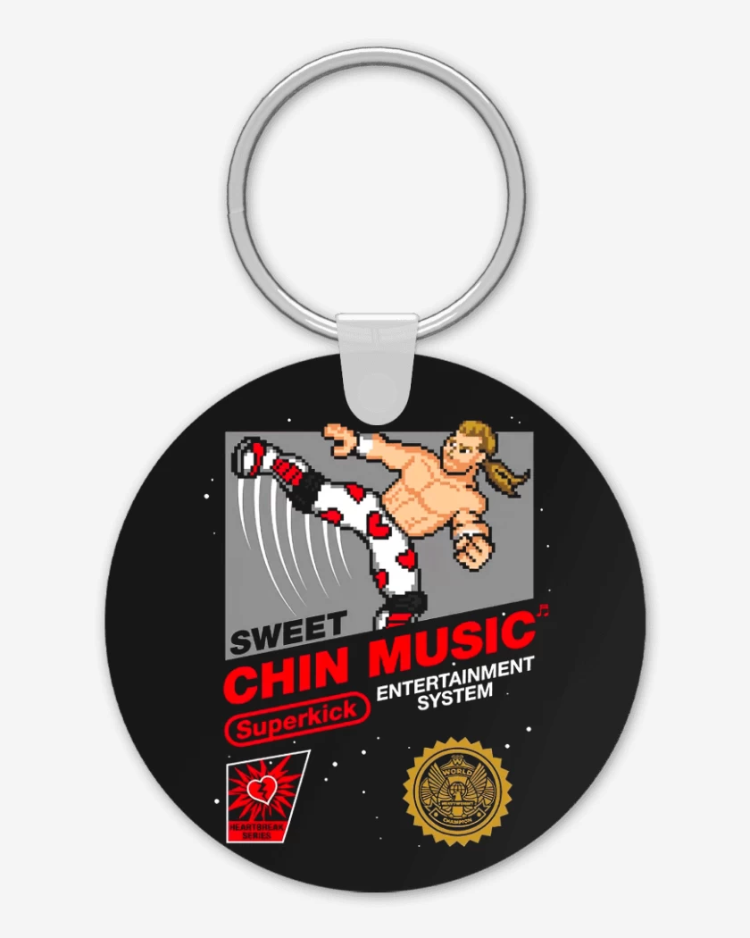 Llavero Negro de Sweet Chin Music
