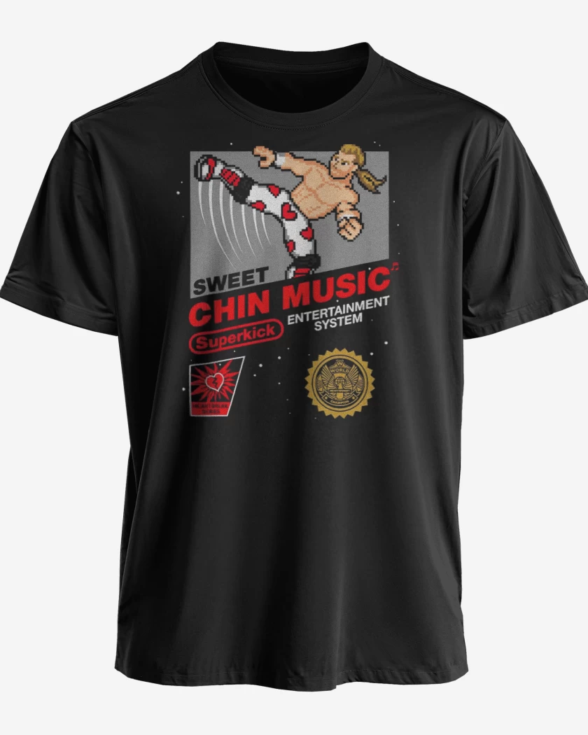 Polera premium Negro de Sweet Chin Music