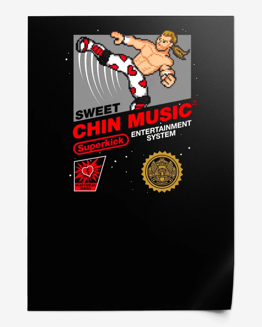 Print Negro de Sweet Chin Music