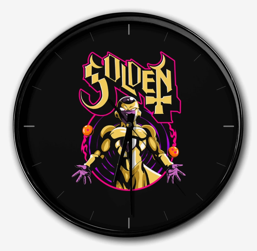 Reloj Negro de Golden