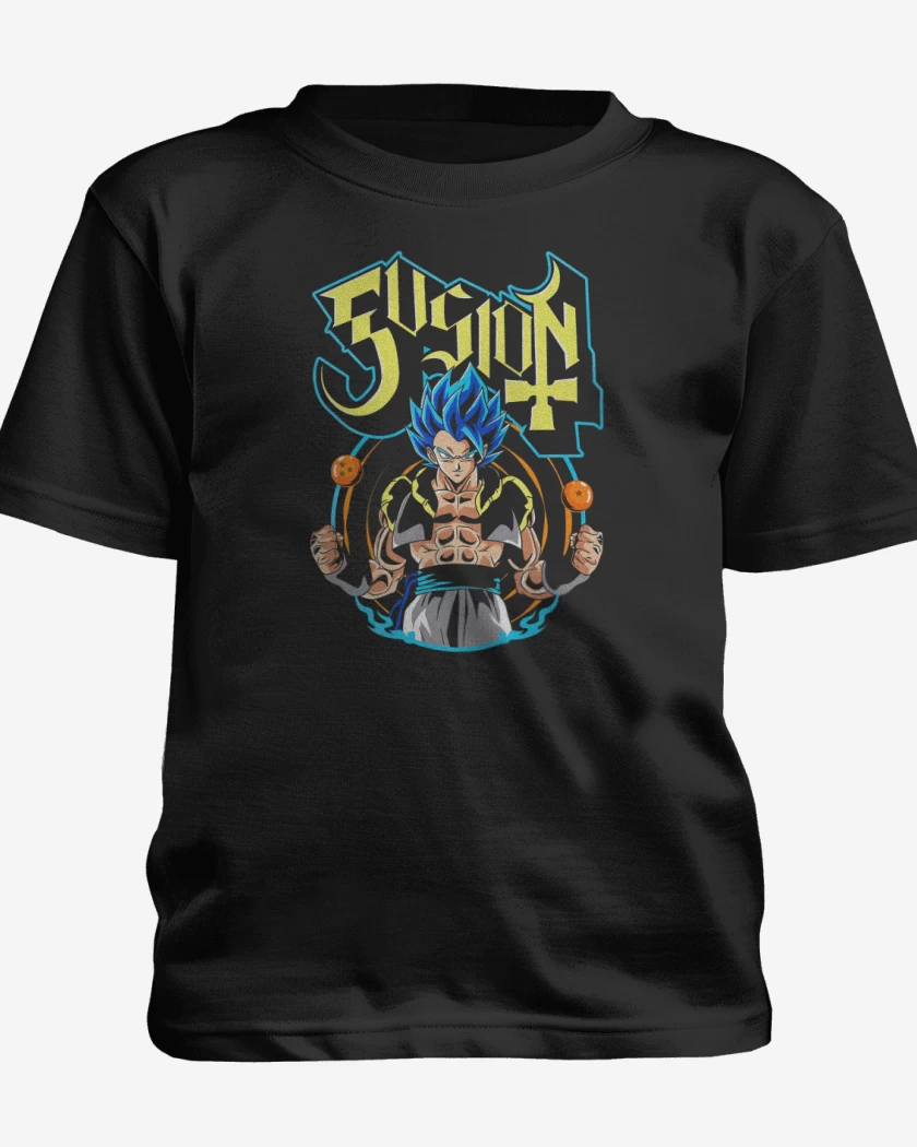 Polera de niño Negro de Fusion