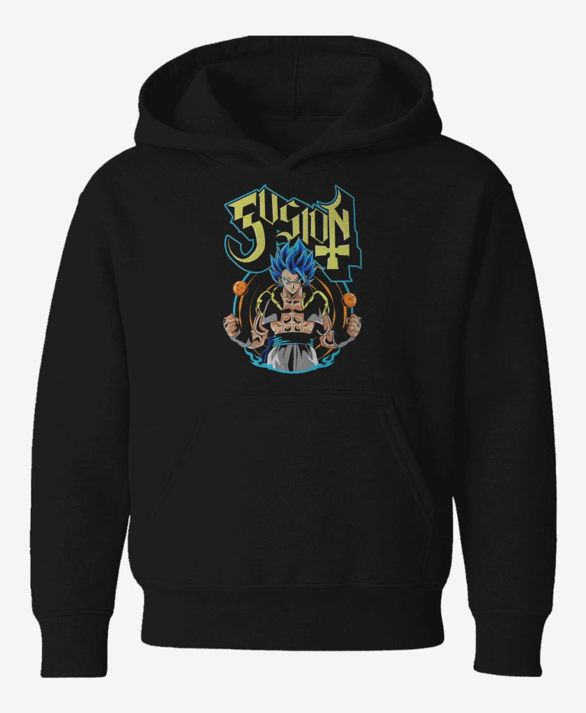 Poleron de niño Negro de Fusion