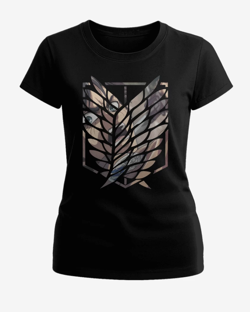 Polera de Mujer Negro de Eren Liberty