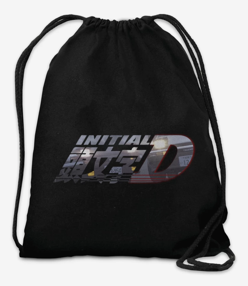 Mochila Negro de Initial D