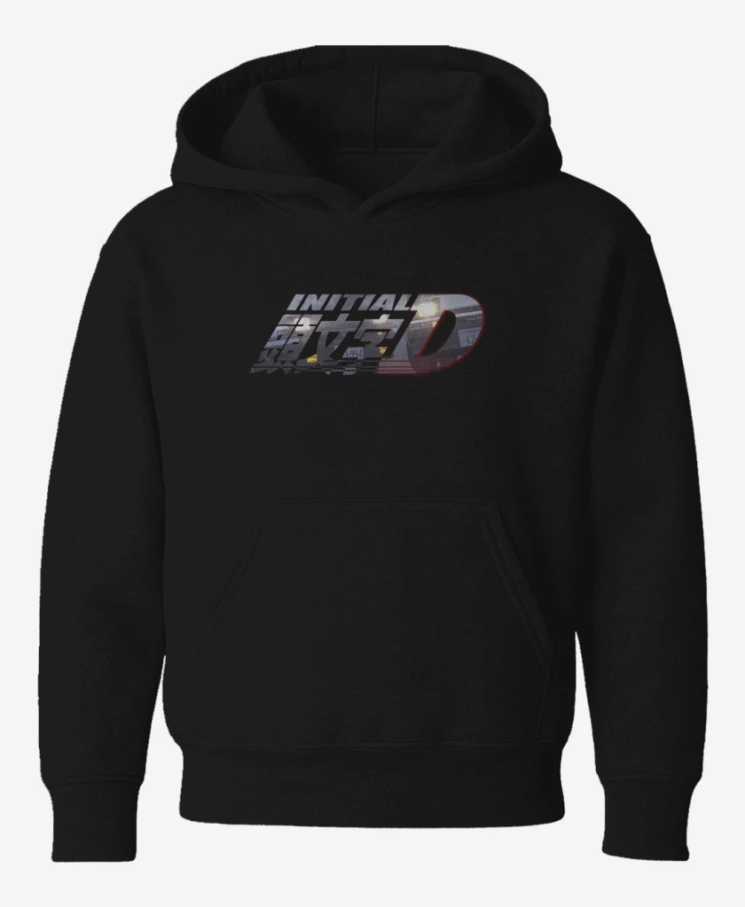 Poleron de niño Negro de Initial D