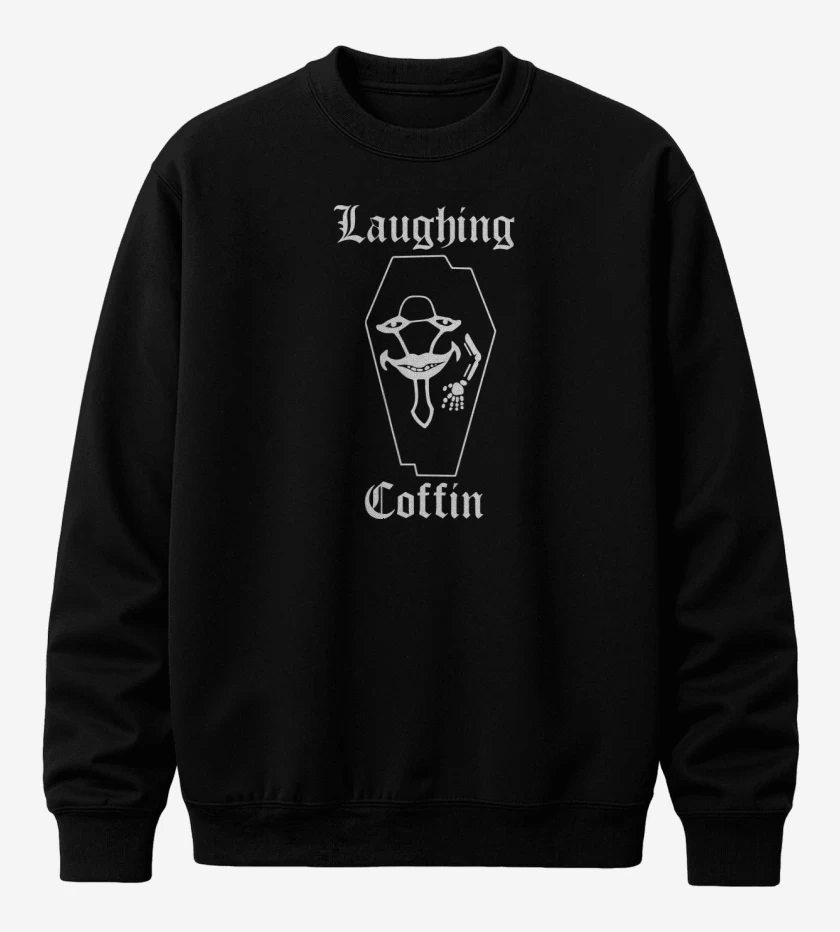 Poleron polo Negro de Laughing Coffin