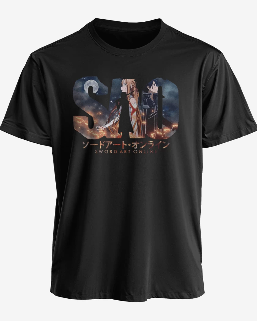 Polera premium Negro de Sword Art Online