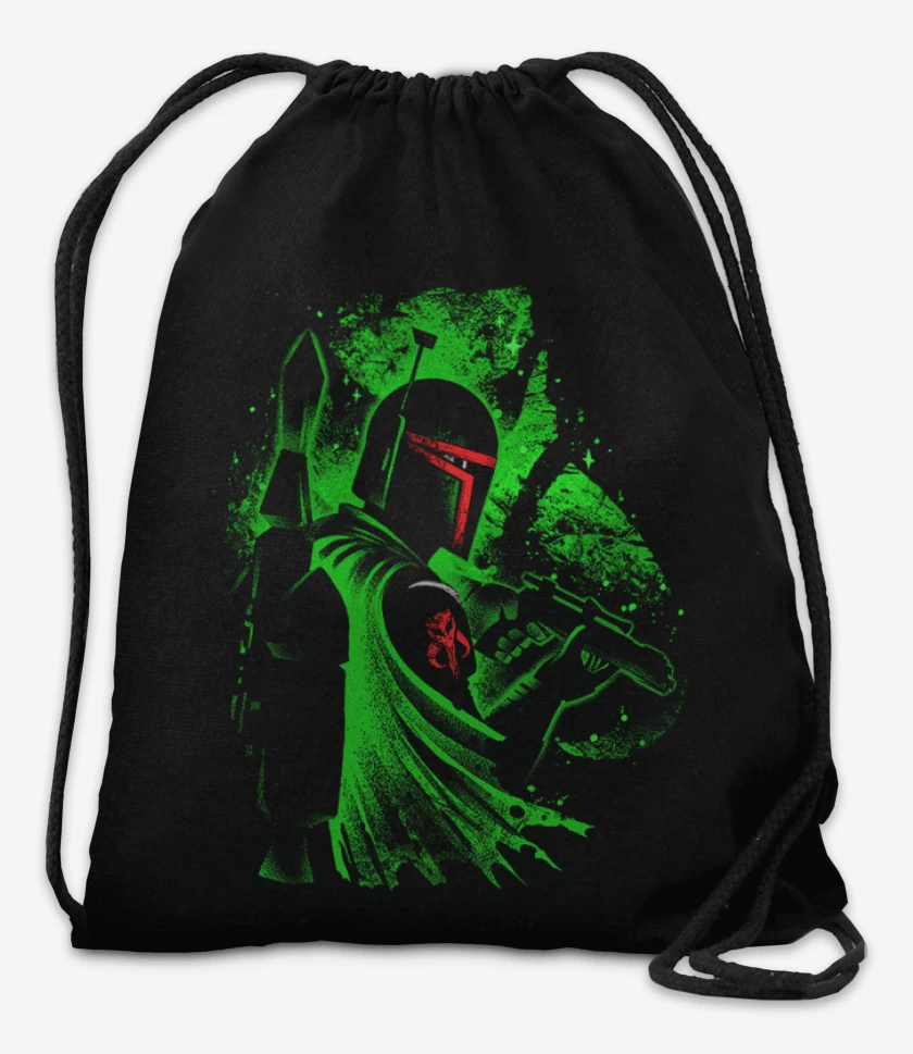 Mochila Negro de Fett perfil
