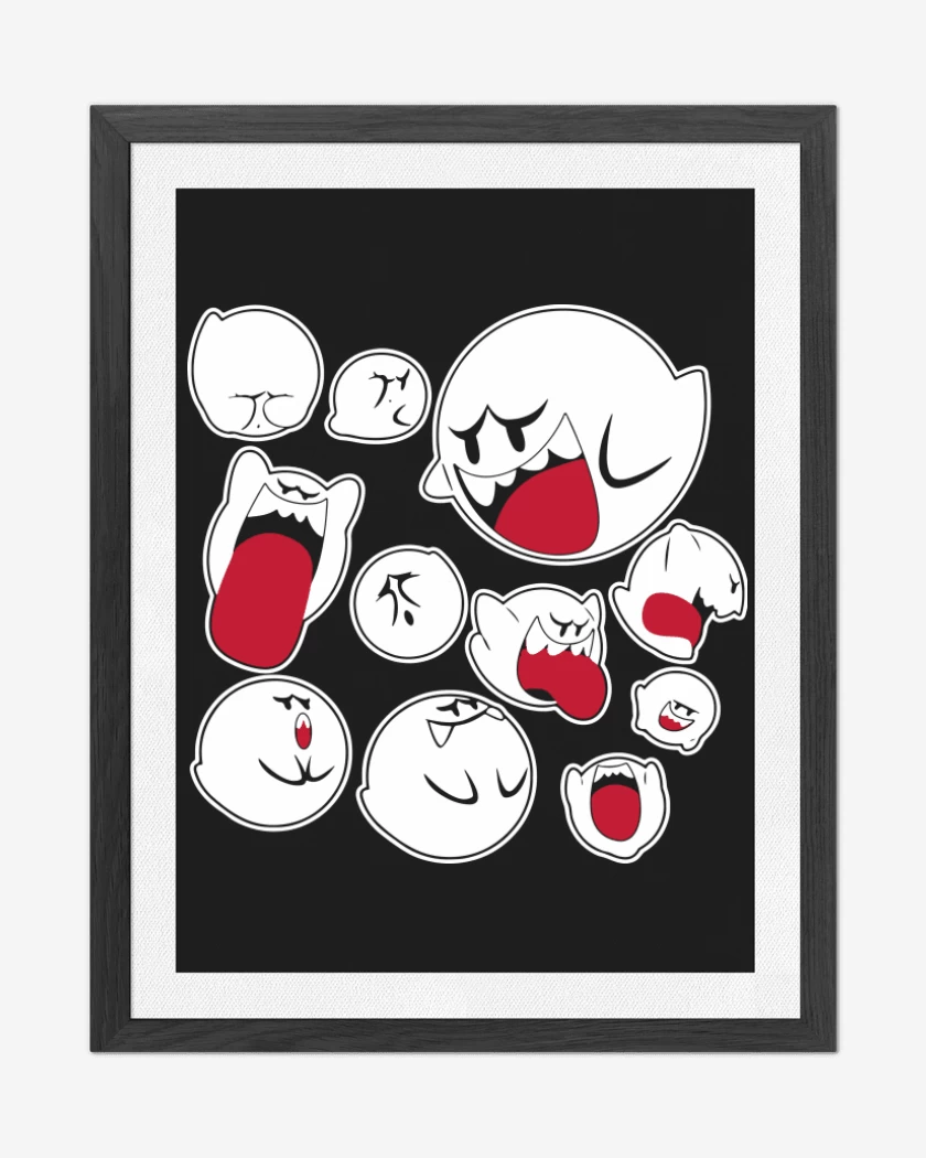 Cuadro decorativo Negro de Boos
