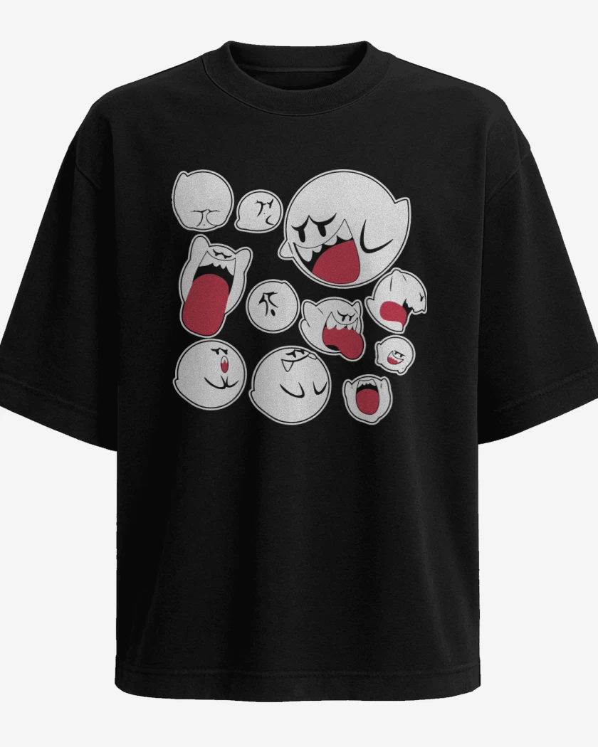 Polera Oversize Negro de Boos