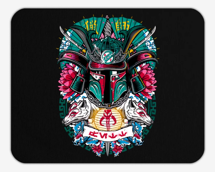 Mousepad Fett samurai