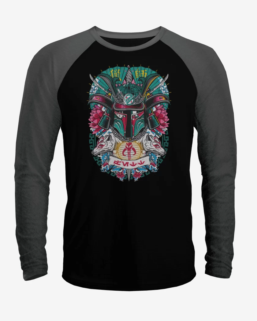 Polera Raglan Fett samurai