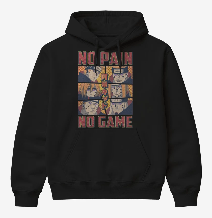 Poleron Canguro básico No Pain No Game