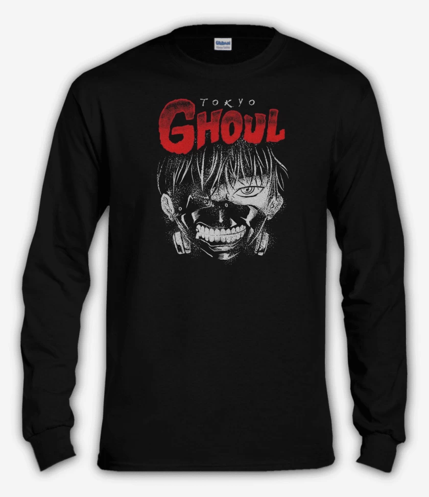 Polera manga larga Negro de Tokyo Ghoul