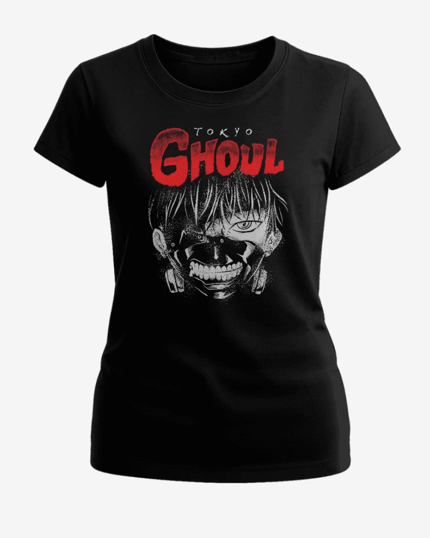 Polera de Mujer Negro de Tokyo Ghoul