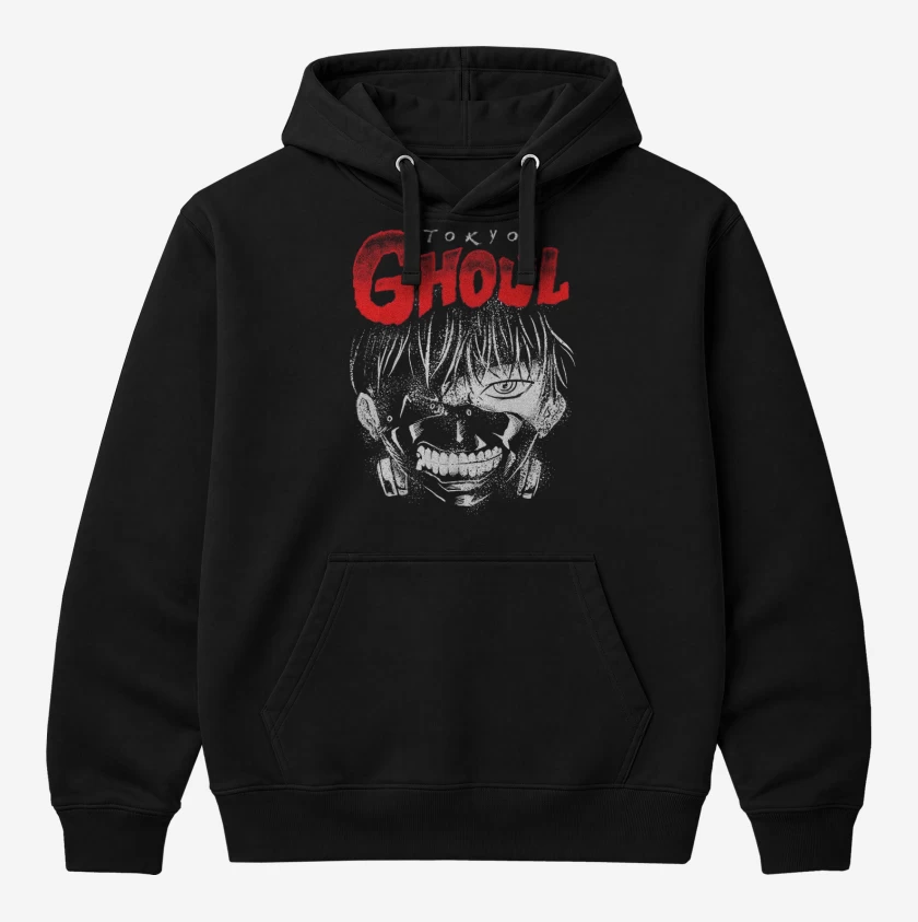 Polerón Canguro Negro de Tokyo Ghoul