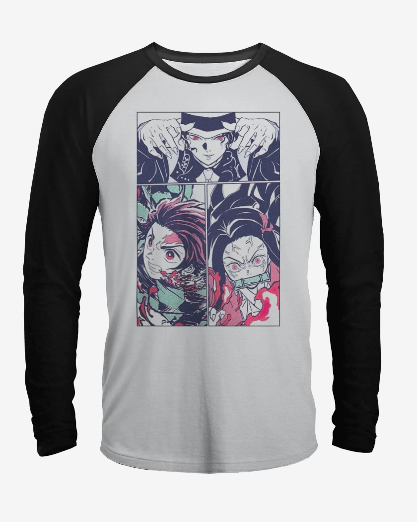 Polera Raglan Defeat The Demon