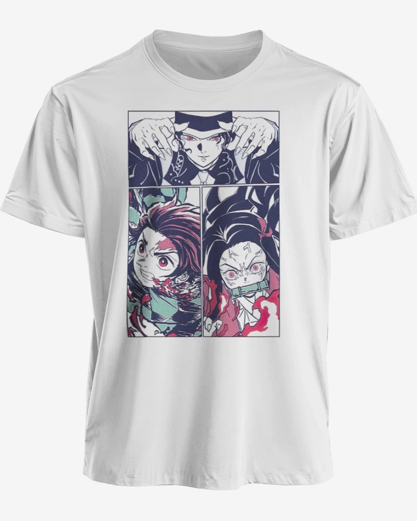 Polera premium Blanco de Defeat The Demon
