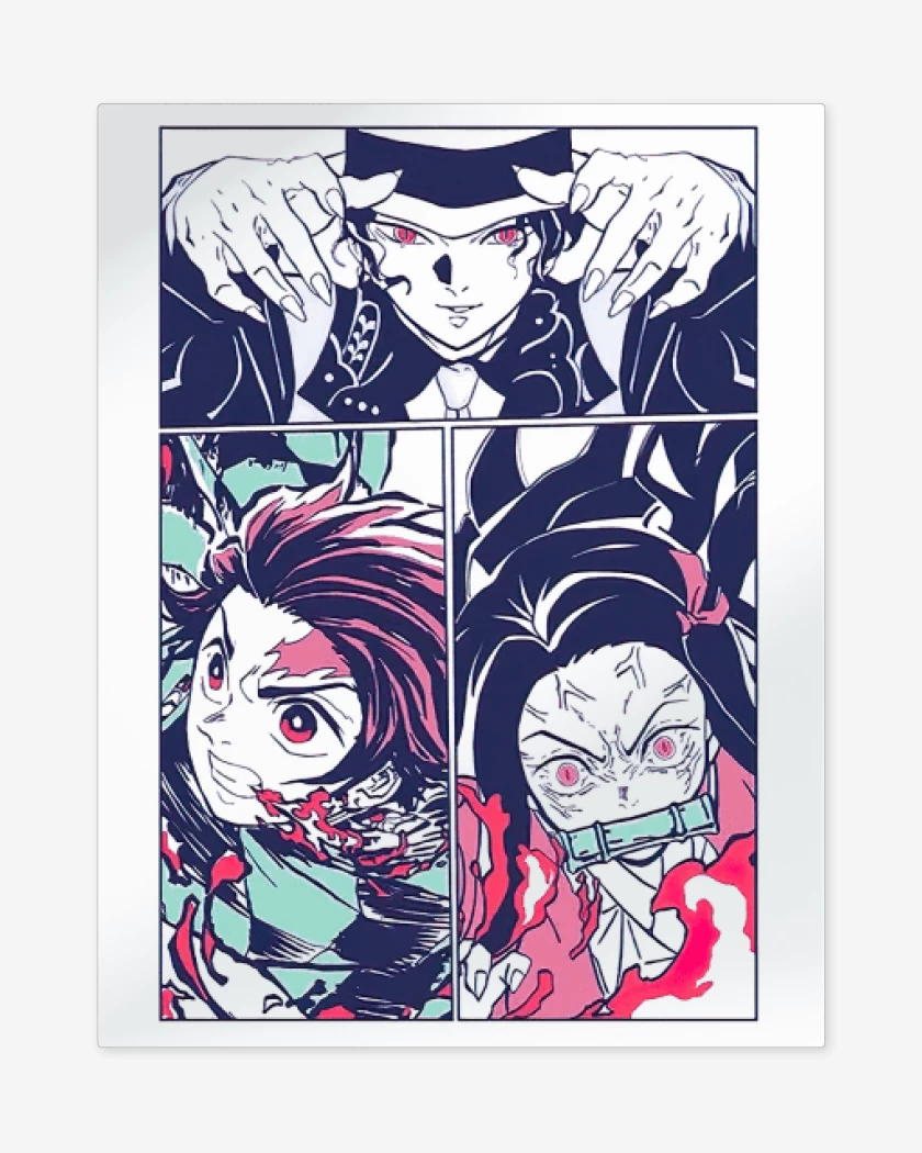 Print metalico Defeat The Demon