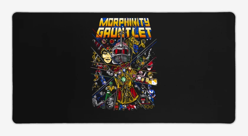 Mouse pad Gamer Negro de Guantelete Morphinity