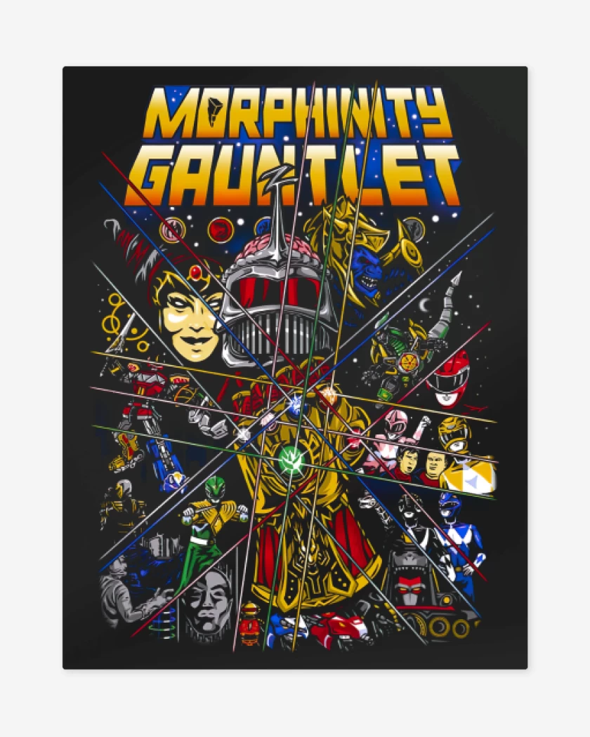Print metalico Guantelete Morphinity