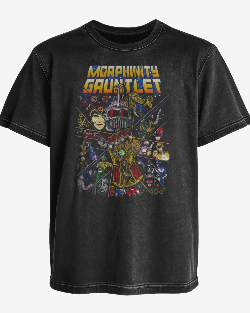 Polera desgastada Guantelete Morphinity