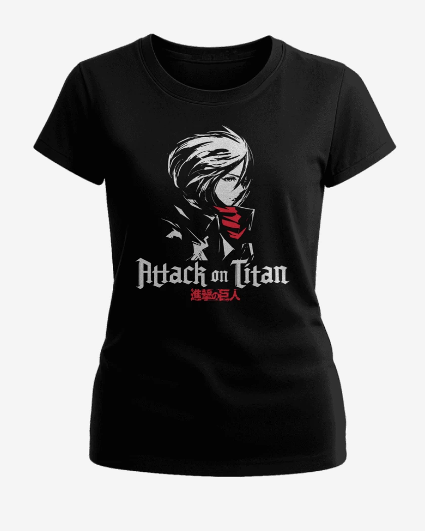 Polera de Mujer Negro de Mikasa