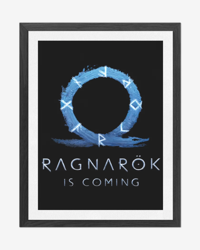 Cuadro decorativo God of War Ragnarok