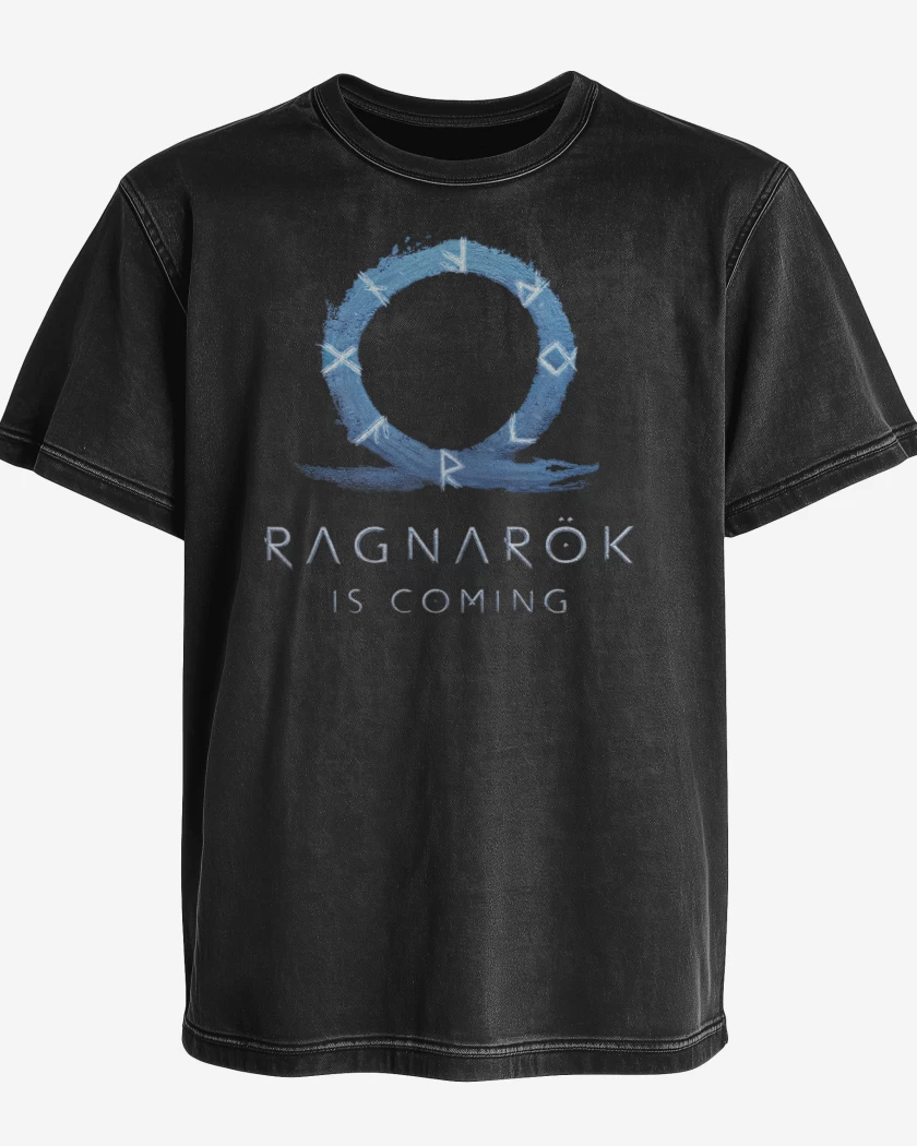 Polera desgastada God of War Ragnarok