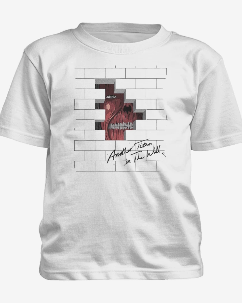 Polera de niño Blanco de Otro Titán en el Muro
