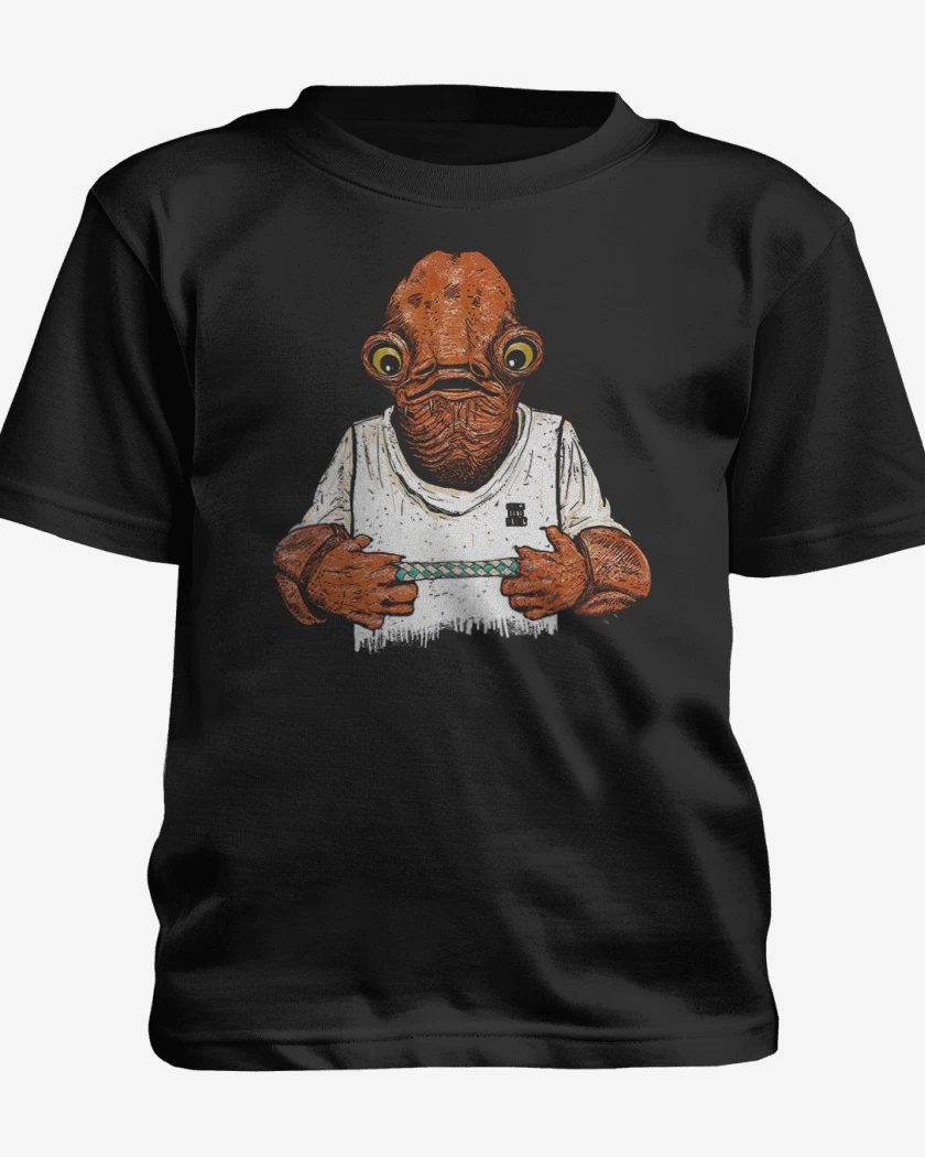 Polera de niño Negro de Es una Trampa!