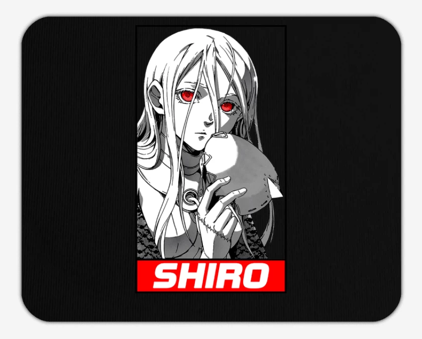Mousepad Negro de Shiro