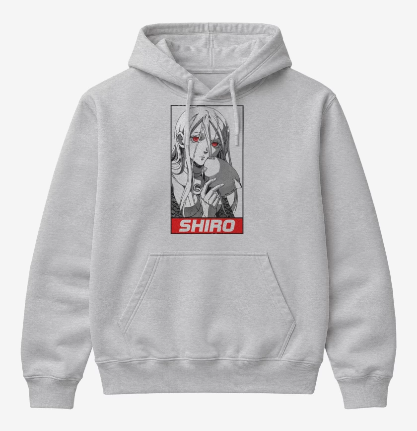 Poleron Canguro básico Gris Melange de Shiro