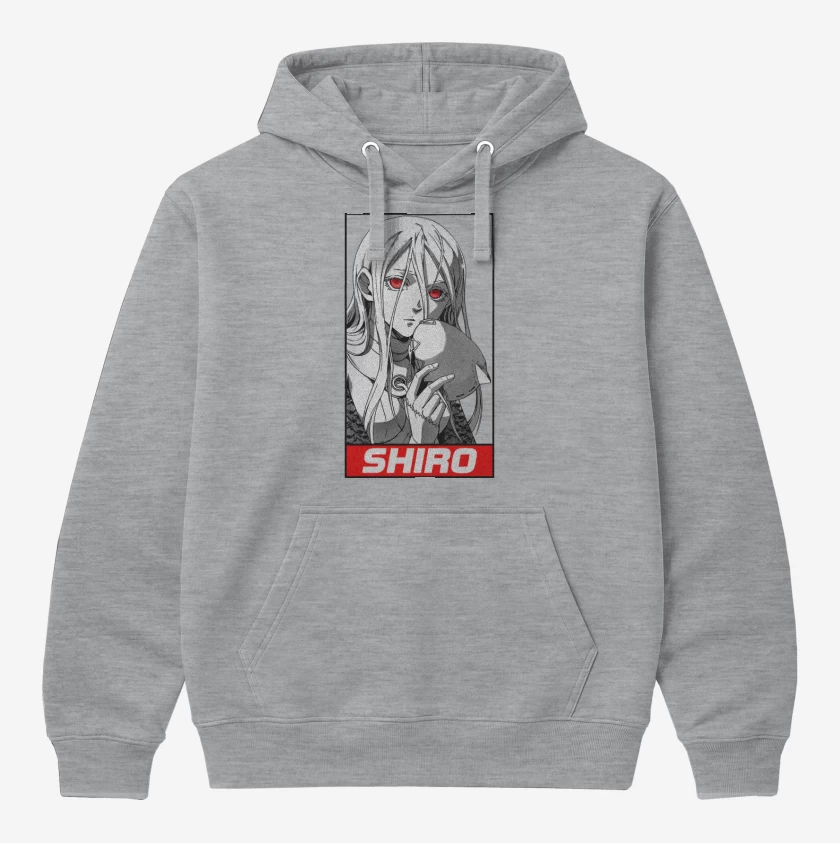 Polerón Canguro Gris Melange de Shiro