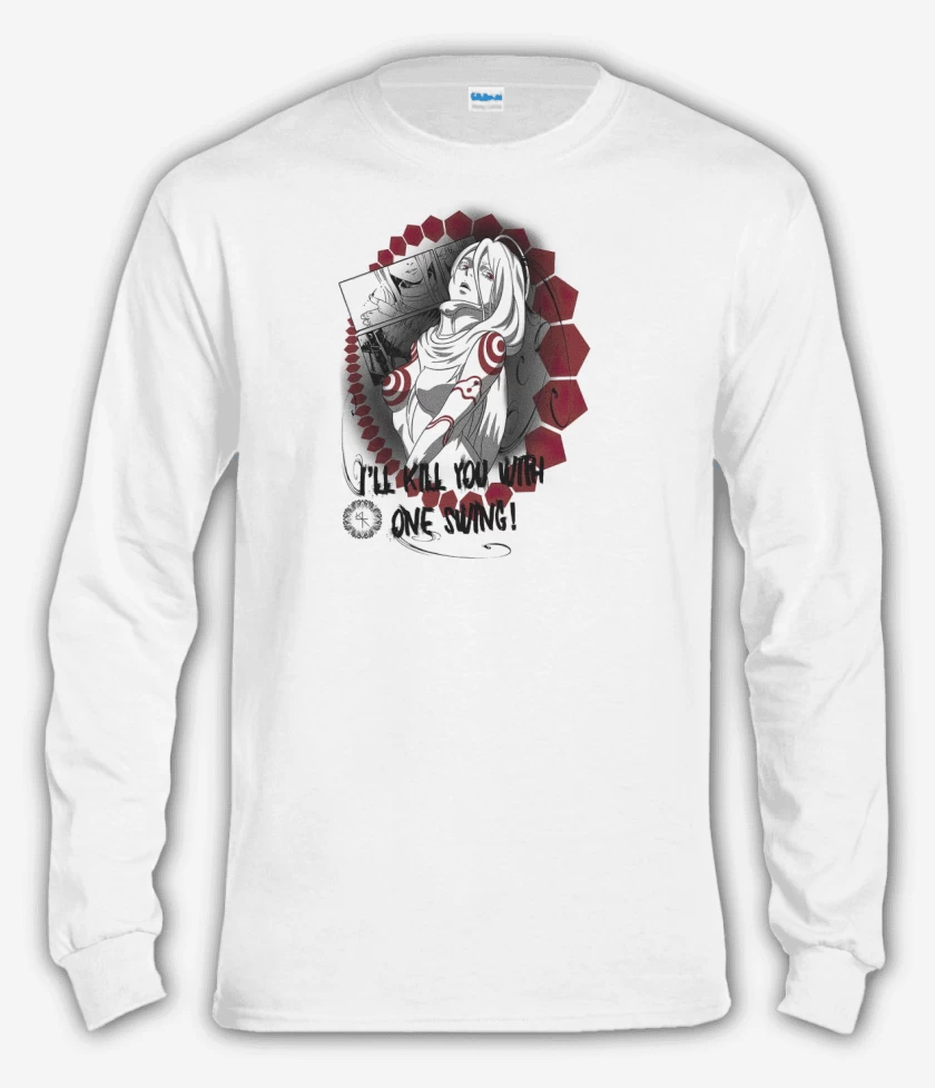 Polera manga larga Blanco de Shiro 2