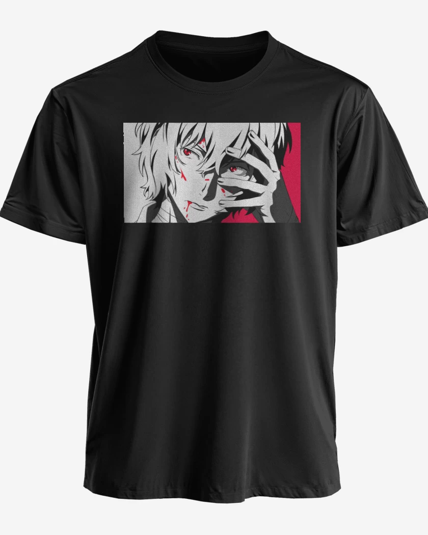 Polera premium Negro de Dazai Osamu