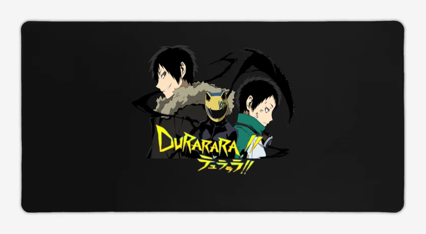 Mouse pad Gamer Negro de Durarara !!